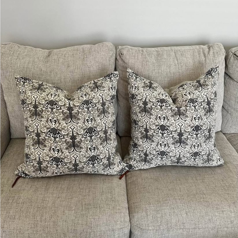 Arhaus 24” Pillow Covers set of 2
